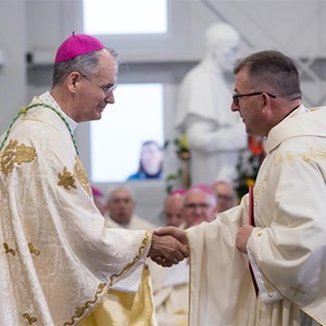 Pozdravna riječ preč. Dražena Karačića, dekana Karlovačkoga dekanata